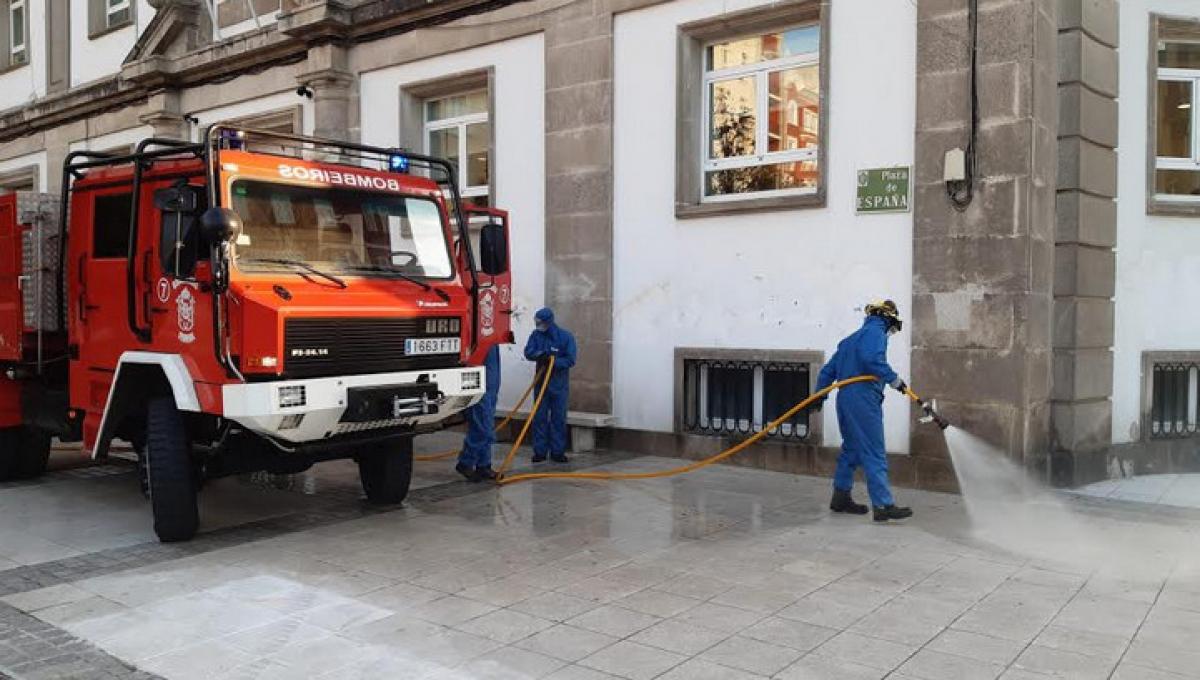 CCOO denuncia o abandono do corpo de bombeiros de Ferrol