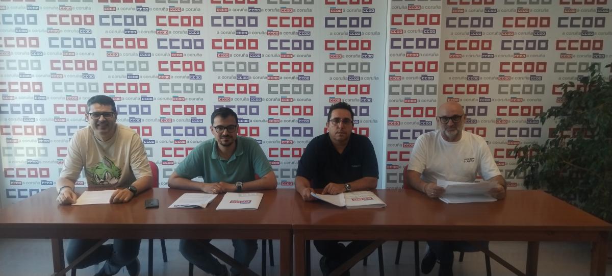 CCOO ASINA O NOVO CONVENIO DO TRANSPORTE DE MERCADORAS POR ESTRADA DA CORUA