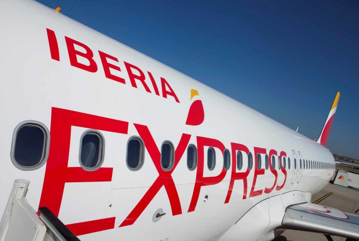 avión de Iberisa Express