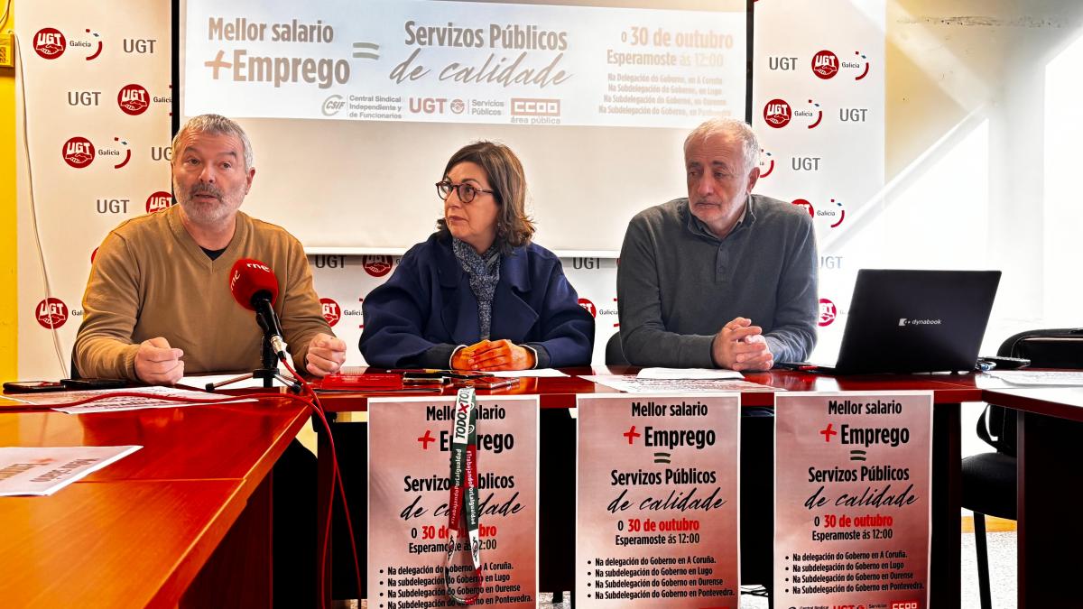 Rolda de prensa Servizos Publicos