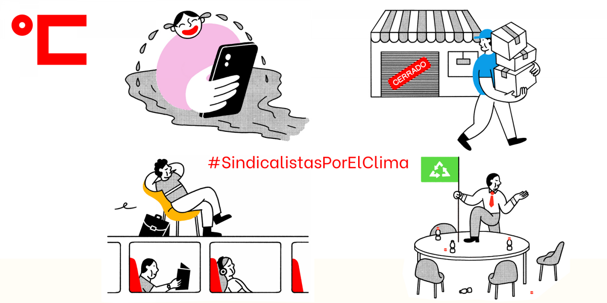 FSC CCOO Sindicalistas polo clima