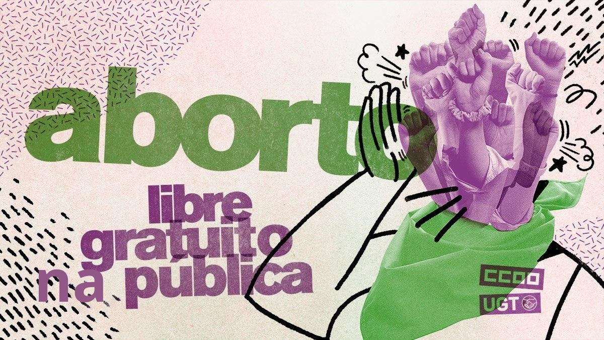 CCOO e UXT reclaman o cumprimento efectivo da lei do aborto