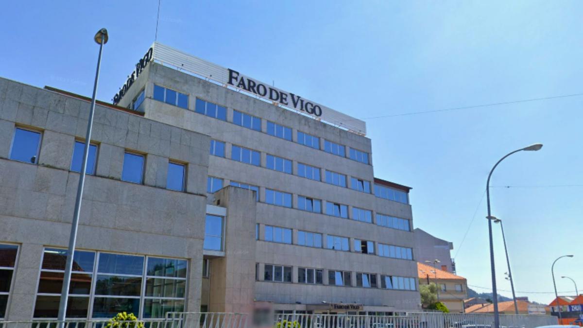 Instalacins do Faro de Vigo en Redondela (Foto: Google S. View)