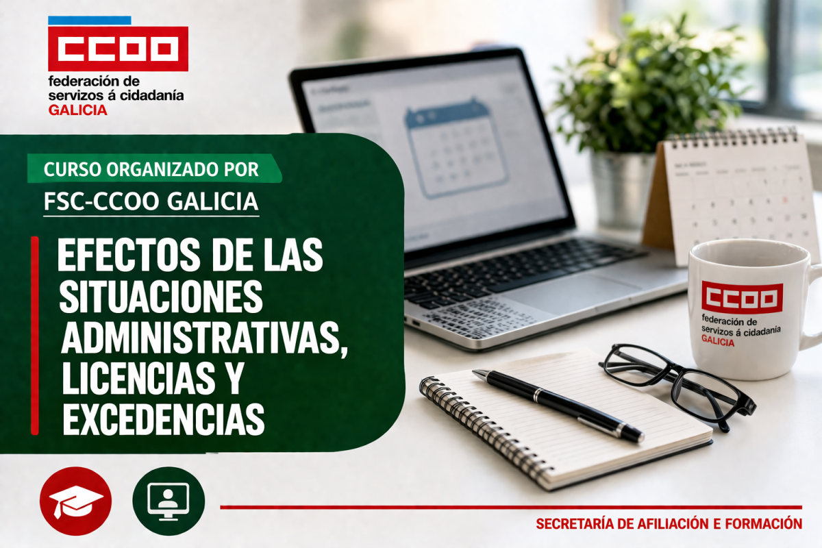 Curso Efectos das situacións administrativas, licenzas e excedencias