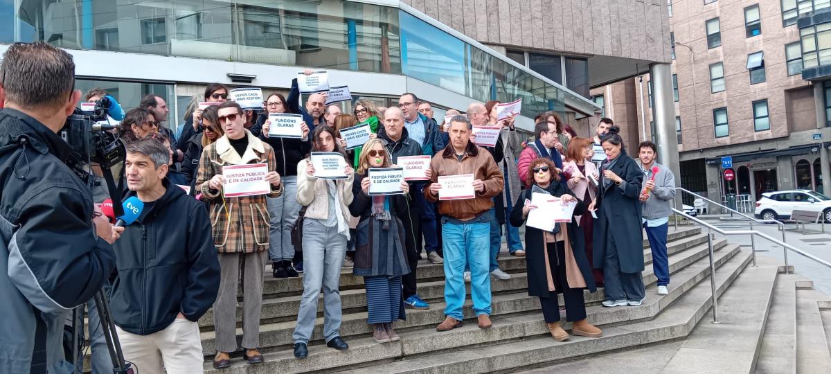 Concentracion en Coruña