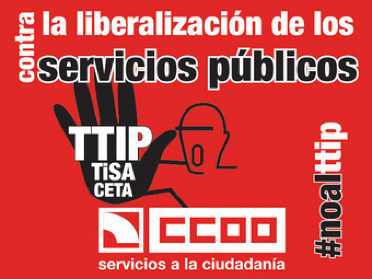 CCOO contra o TTIP